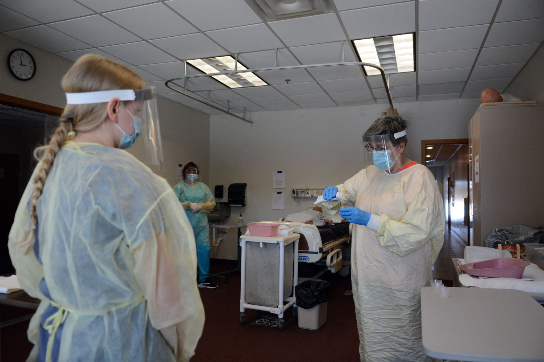 Madison College-Portage nursing assistant lab